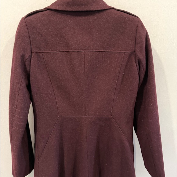 Burgundy Jacket with Zipper by French Connection - Picture 4 of 5